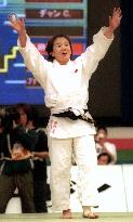Tamura turns away challenger for 11th title in Fukuoka judo